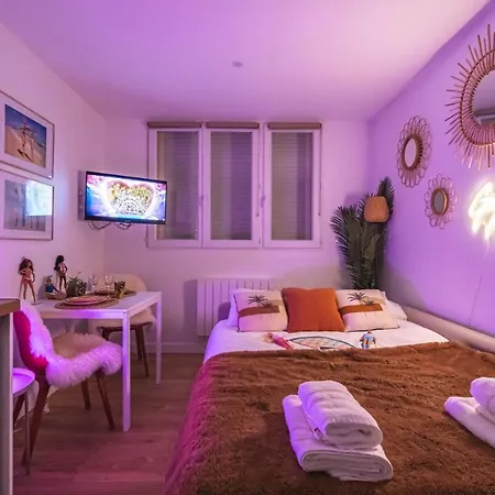 Apartamento Explorereims - Malibu Beachhouse Proche Gare Et Centre Reims