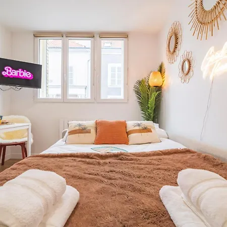 Explorereims - Malibu Beachhouse Proche Gare Et Centre Apartamento